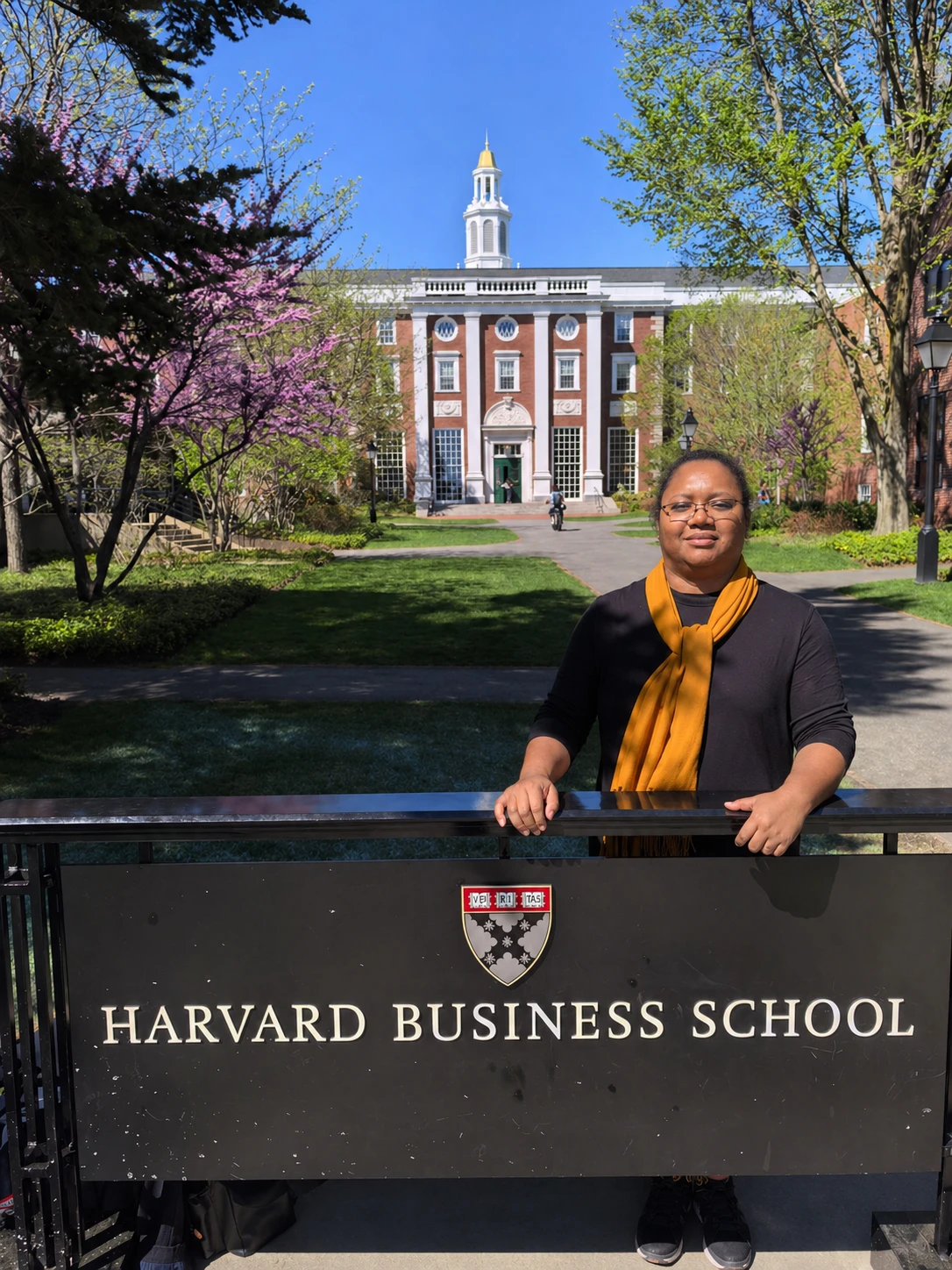 Eliane Ranosy, fondatrice de Content Lab Academy, à la Harvard Business School